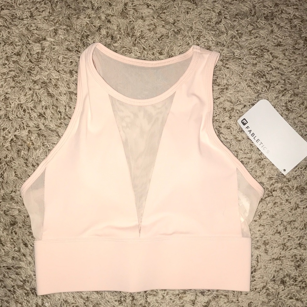 Pink Sports Bra